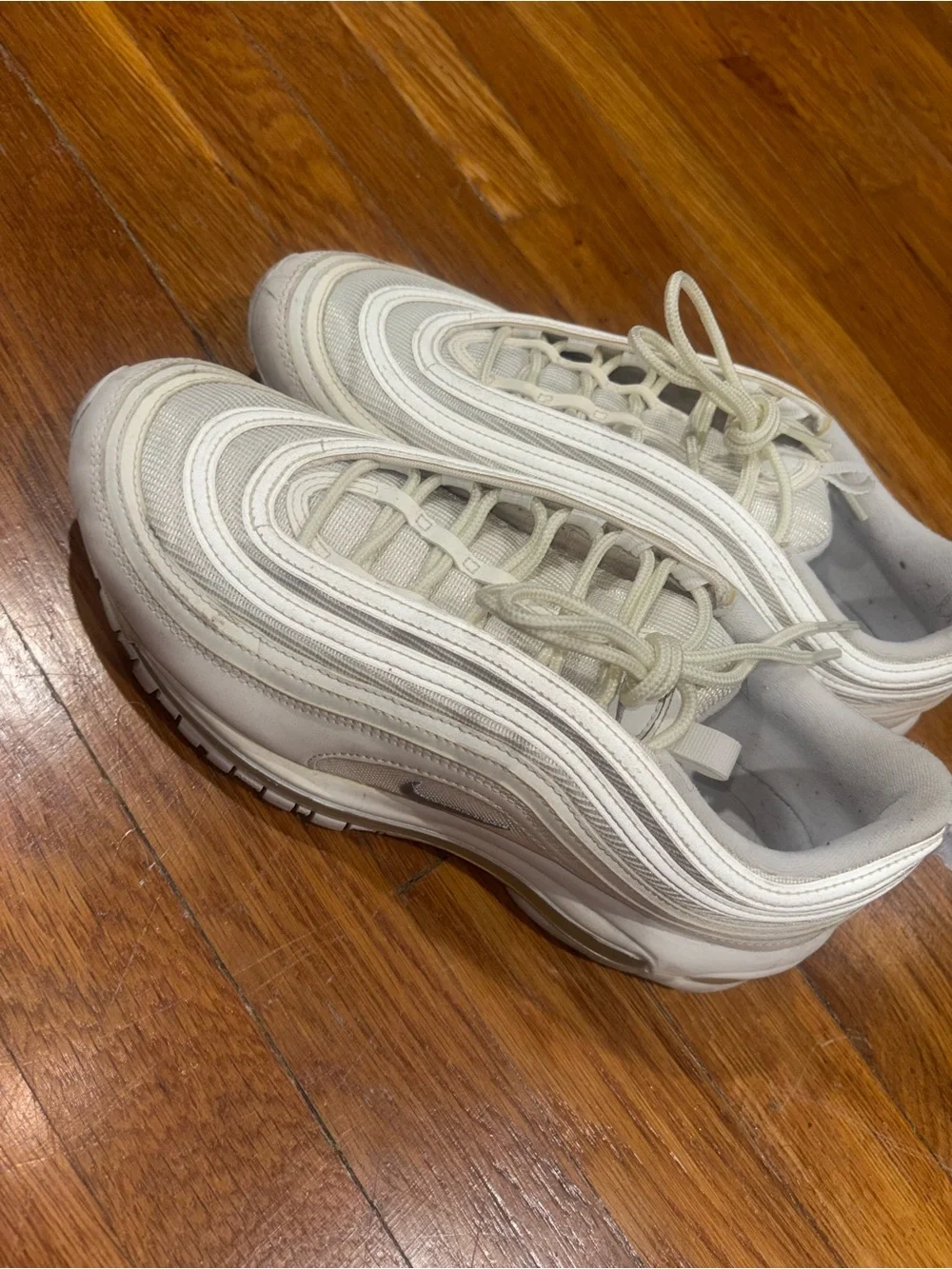 Nike Air Max 97 in Cream and Silver Reflective